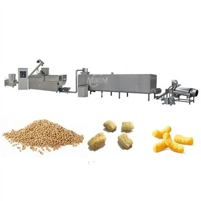 Ligne de production de bouffées de collations croustillantes